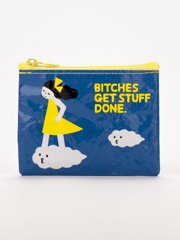 Blue Q | Change Purse | Bitches Get Stuff Done