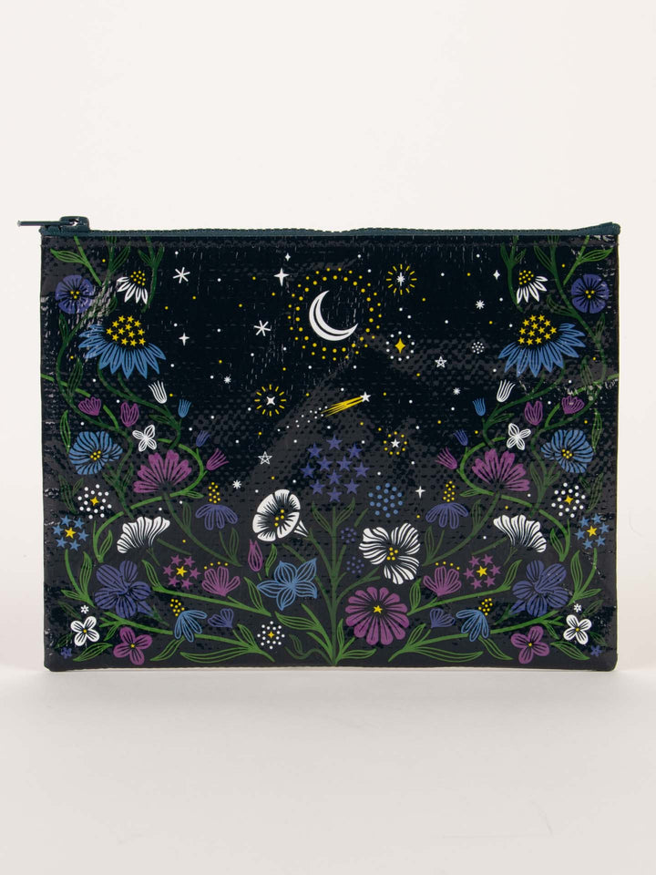 Blue Q | Zipper Pouch |Starry Garden