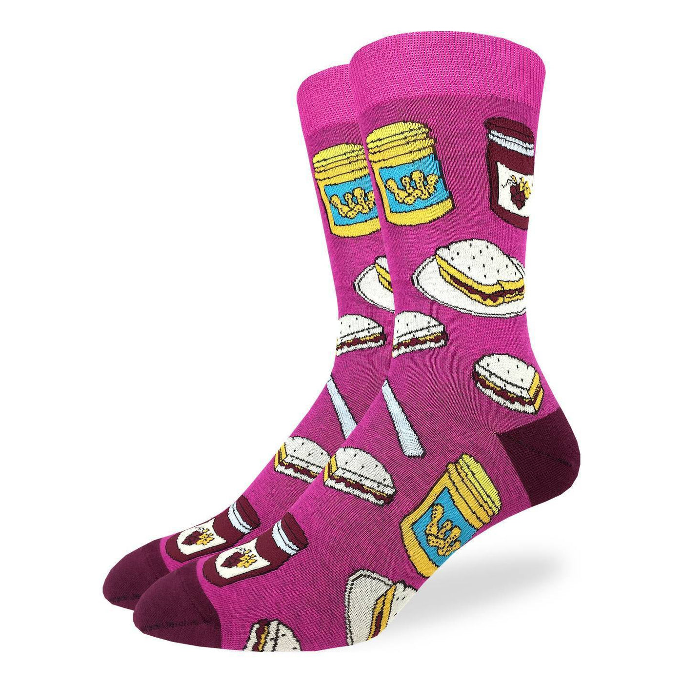 Good Luck Sock | Men's Crew | Peanut Butter & Jam
