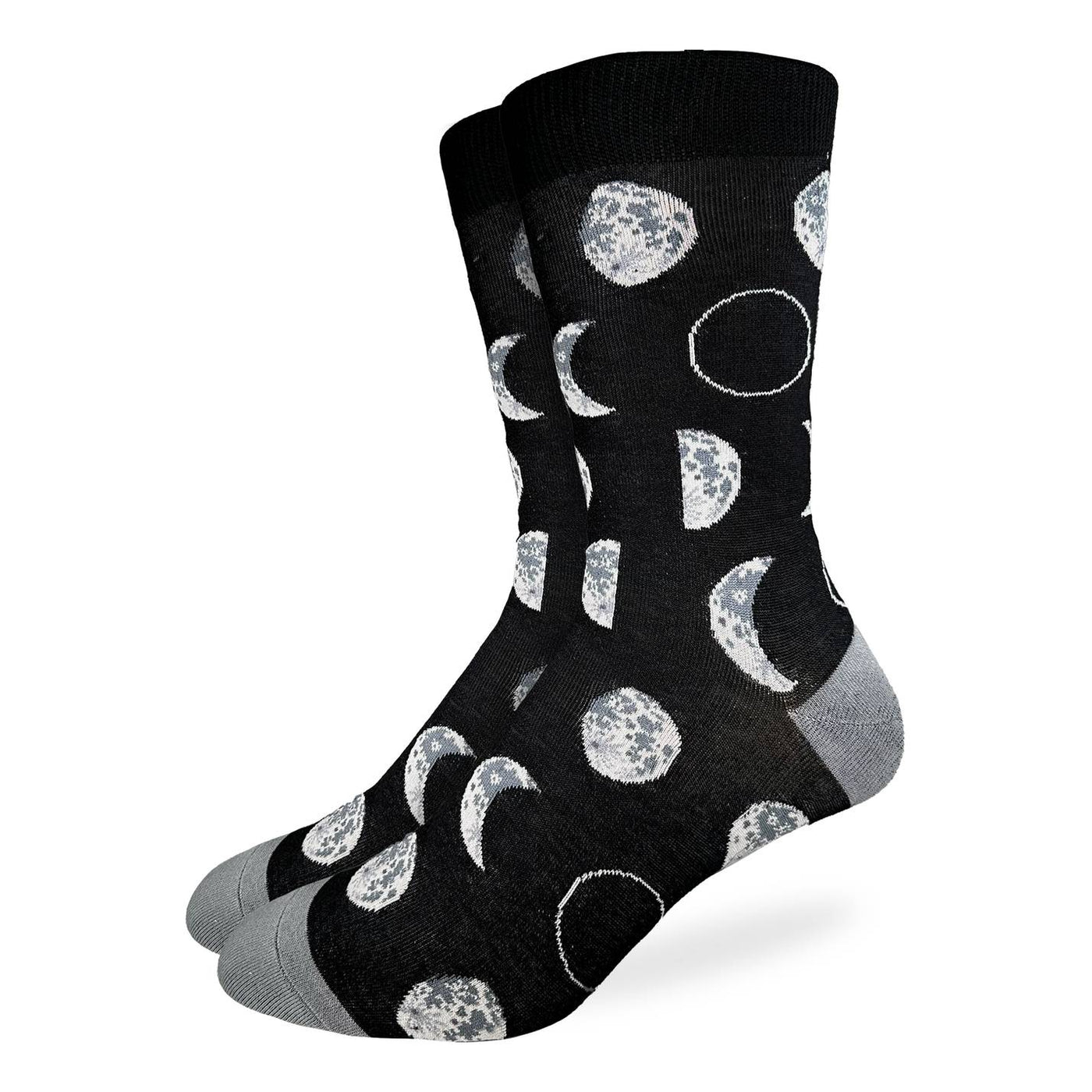 Good Luck Sock | Men's Crew | Phases of the Moon