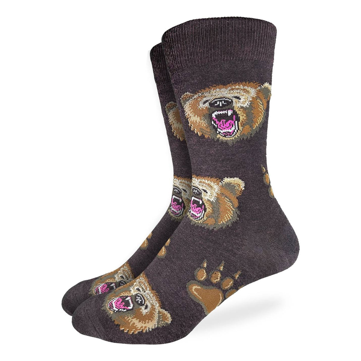 Good Luck Sock | Men's Crew | Grizzly Bears