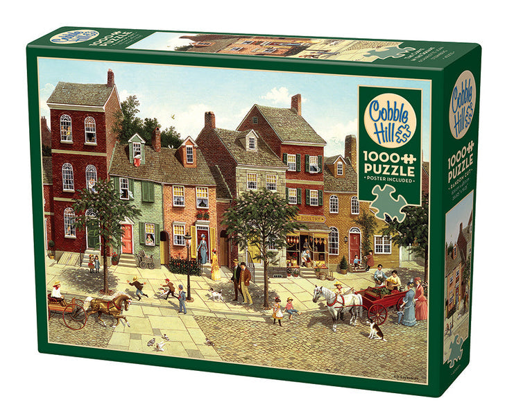 Cobble Hill | The Curve in the Square 1000 piece puzzle