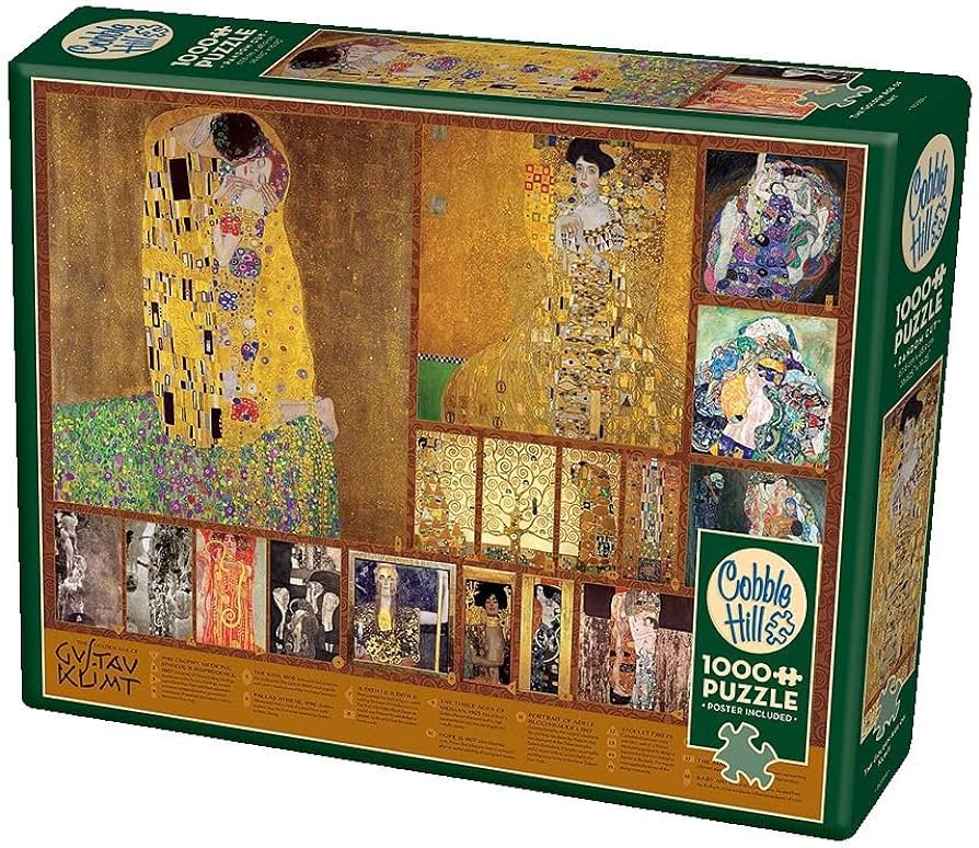Cobble Hill | Golden Age of Klimt 1000 piece puzzle