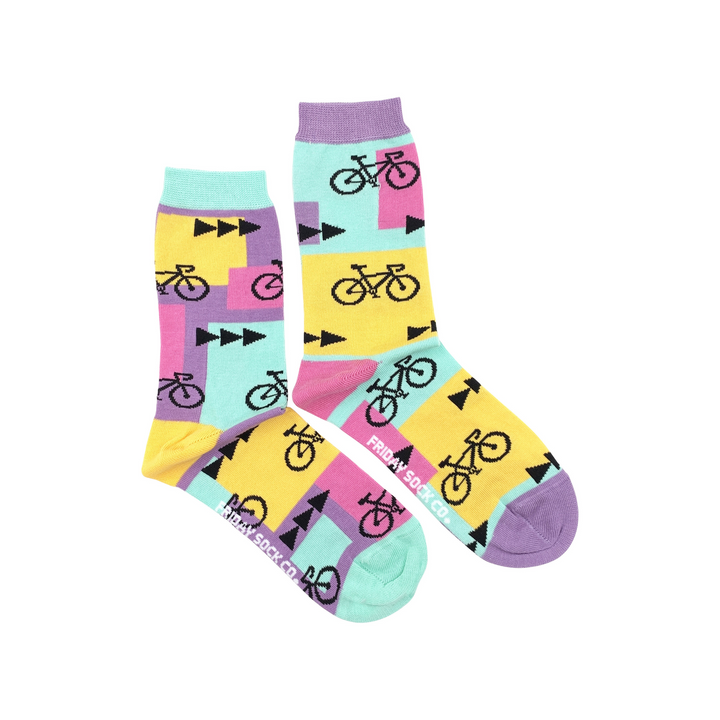 Friday Sock Co. | Women's Socks | 80's Road Bike