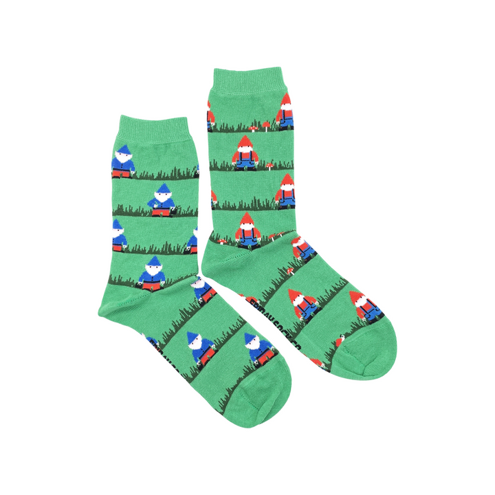 Friday Sock Co. | Women's Socks | Garden Grandpa Gnomes