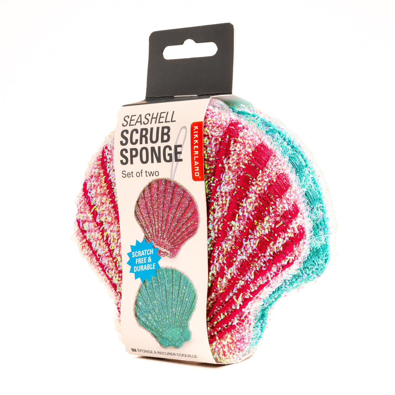 Scrub Sponge : Seashell set of 2