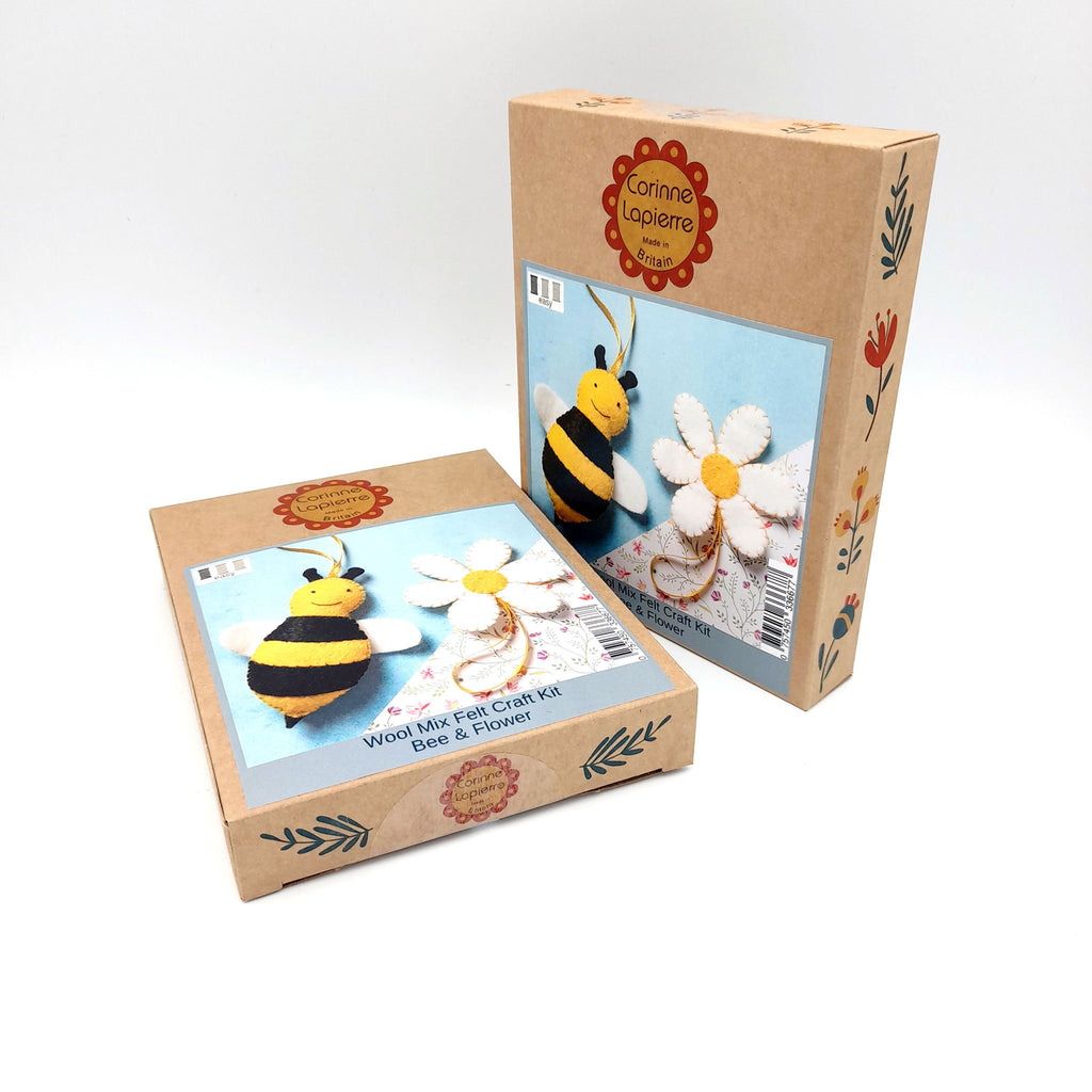 Corinne Lapierre Wool Felt Kit | Bee & Flower