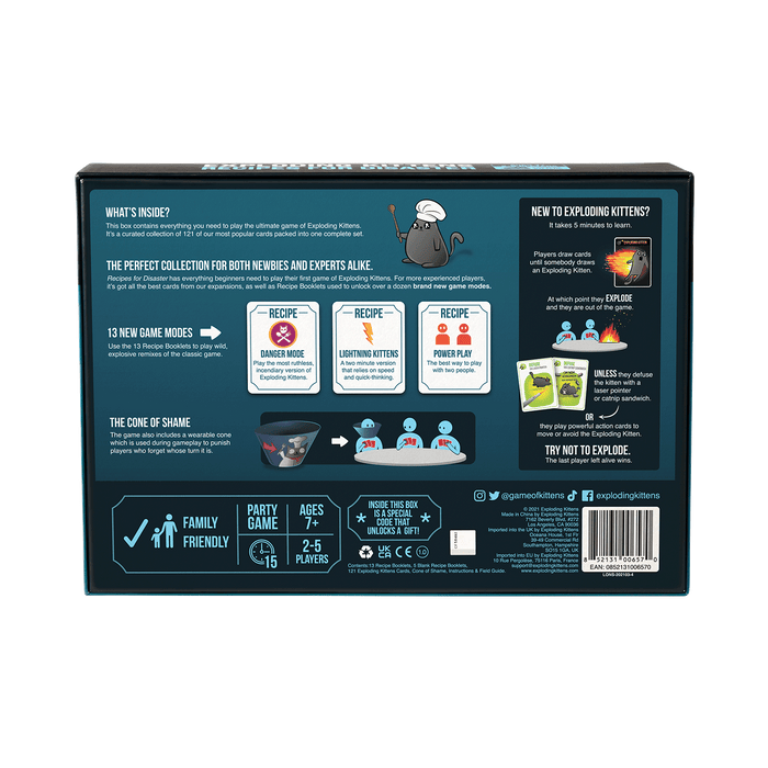 Exploding Kittens | Recipes for Disasters