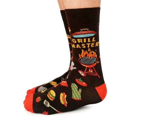 Uptown Sox | Men's Crew Socks | Grill Master
