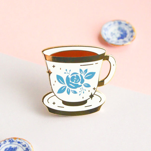 Teacup Enamel Pin | Occasionalish