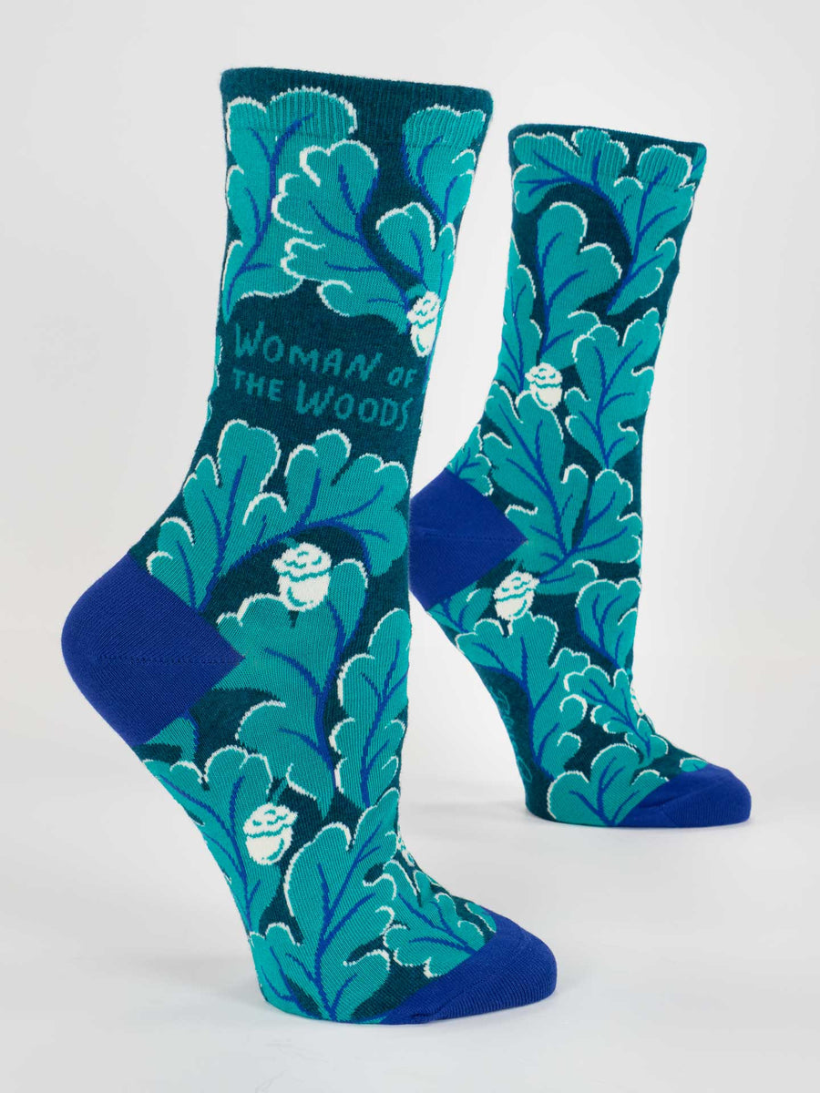 Blue Q | Women's Crew Socks | Woman of the Woods