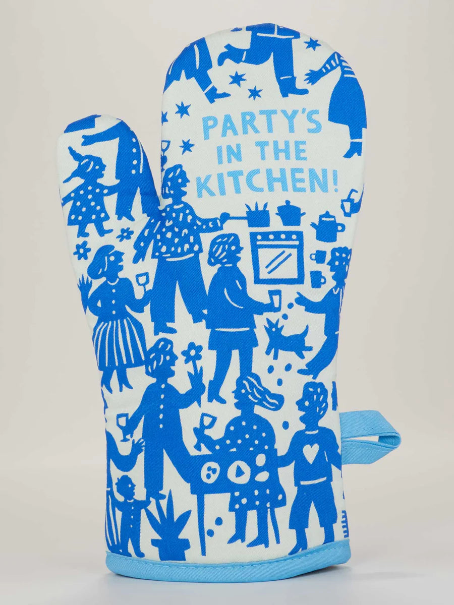 Blue Q Oven Mitt | Party's In The Kitchen!