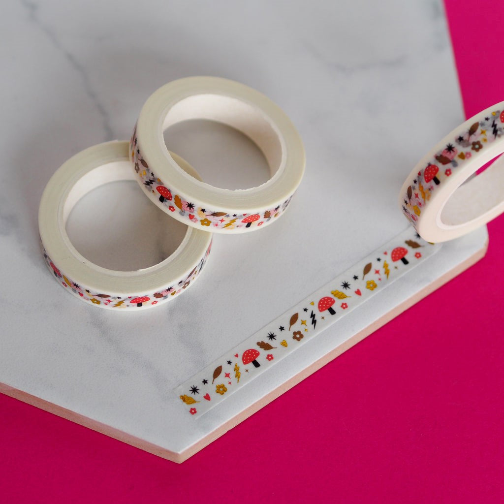 Autumn Forest Washi Tape | Nutmeg & Arlo - Oscar & Libby's