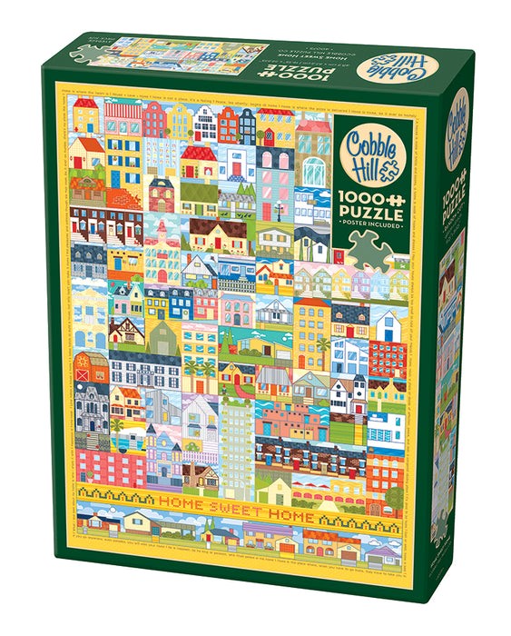Cobble Hill | Home Sweet Home 1000 piece puzzle - Oscar & Libby's