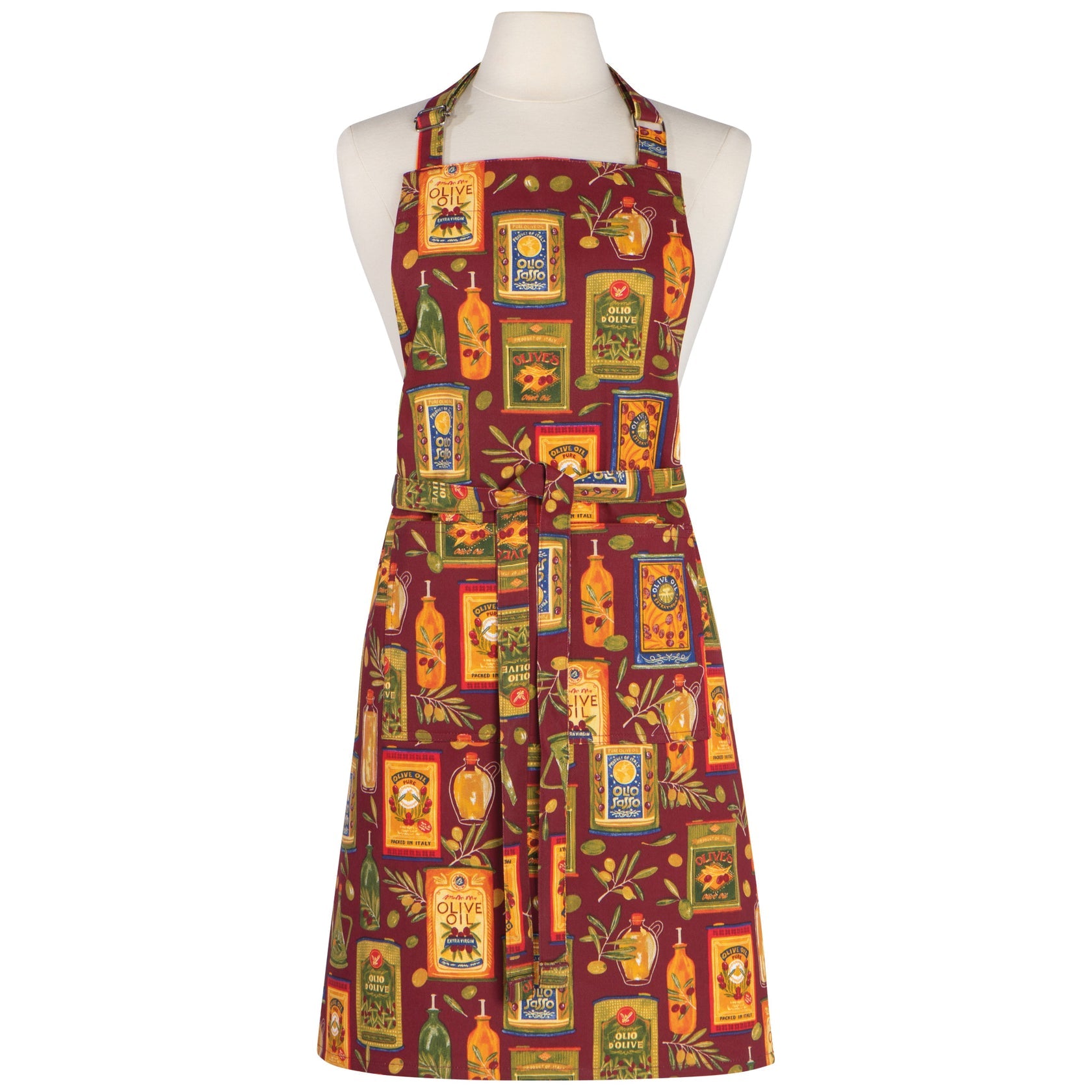 Olive Oil Chef Apron | Now Designs