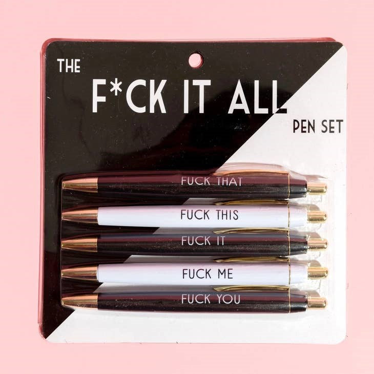 The Fuck It All Pen Set