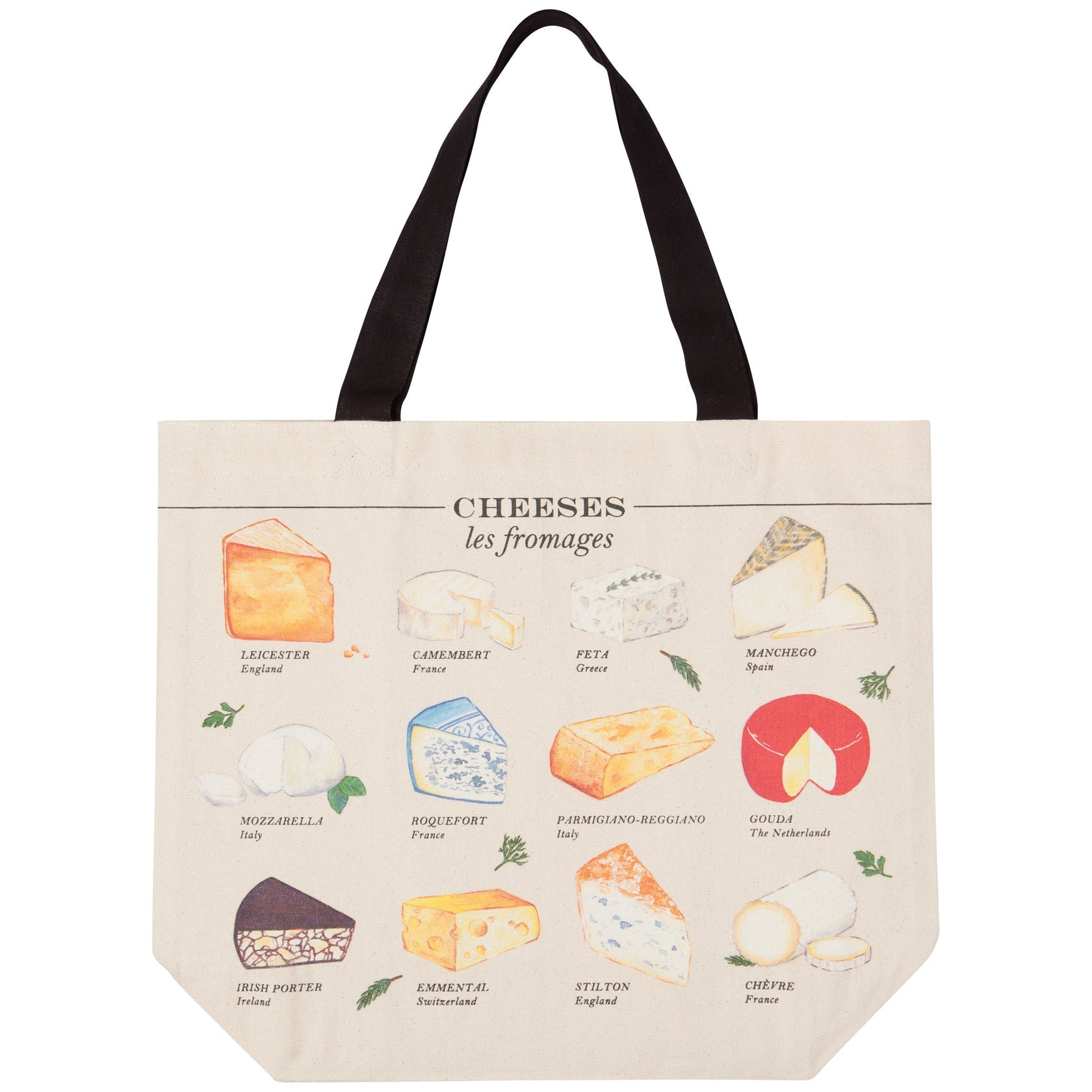 Les Fromages Tote Bag | Now Designs