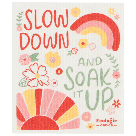 Slow Down and Soak it Up Swedish Sponge Cloth | Danica