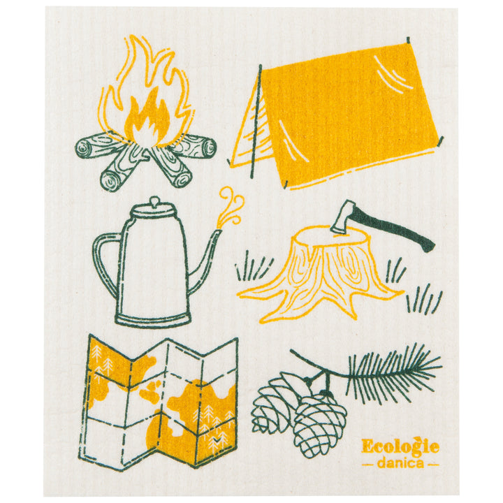 Camp Out Swedish Sponge Cloth | Danica
