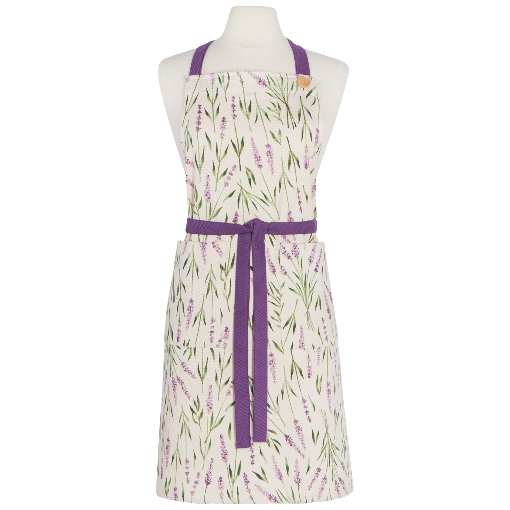 Lavender Spruce Apron | Now Designs