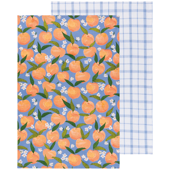 Peaches Dish Towels Set of 2 | Danica