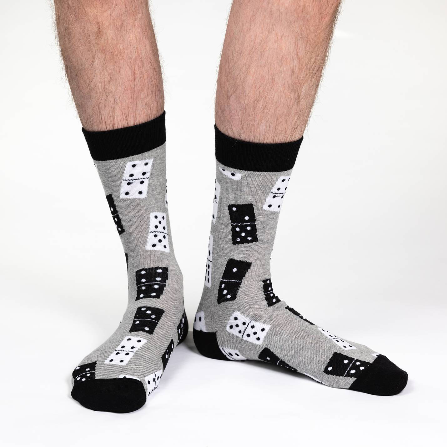 Good Luck Sock | Men's Crew | Dominos - Oscar & Libby's