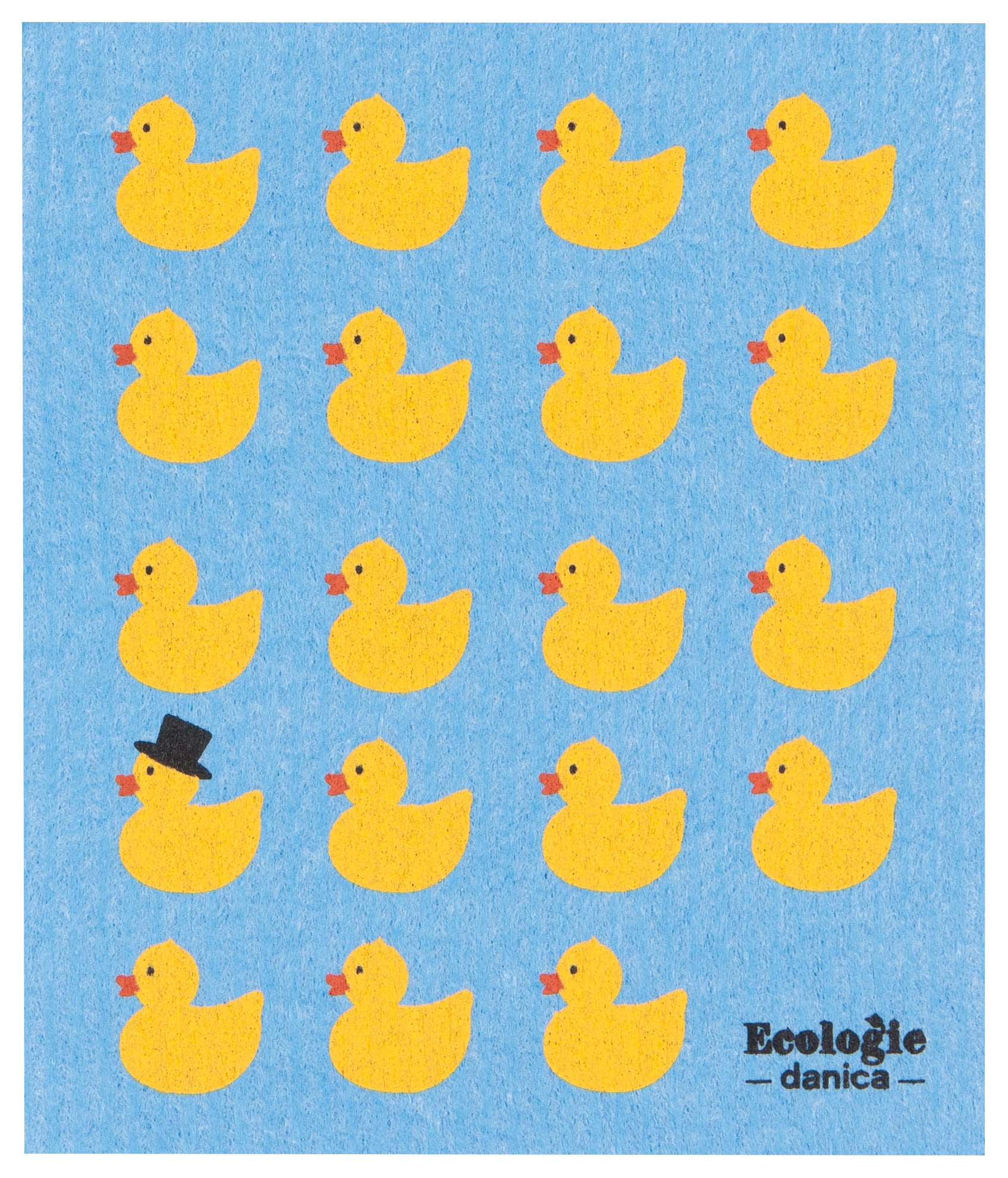 Rubber Duckies Swedish Sponge Cloth | Danica - Oscar & Libby's