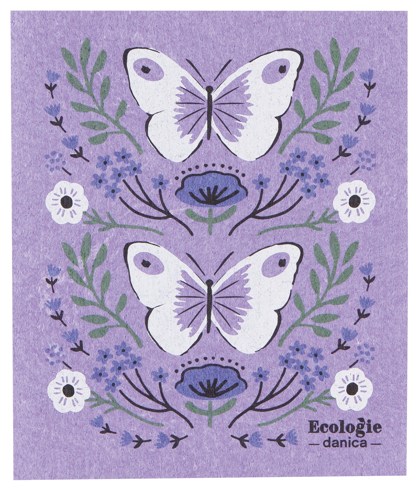 Morning Meadow Swedish Sponge Cloth | Danica - Oscar & Libby's