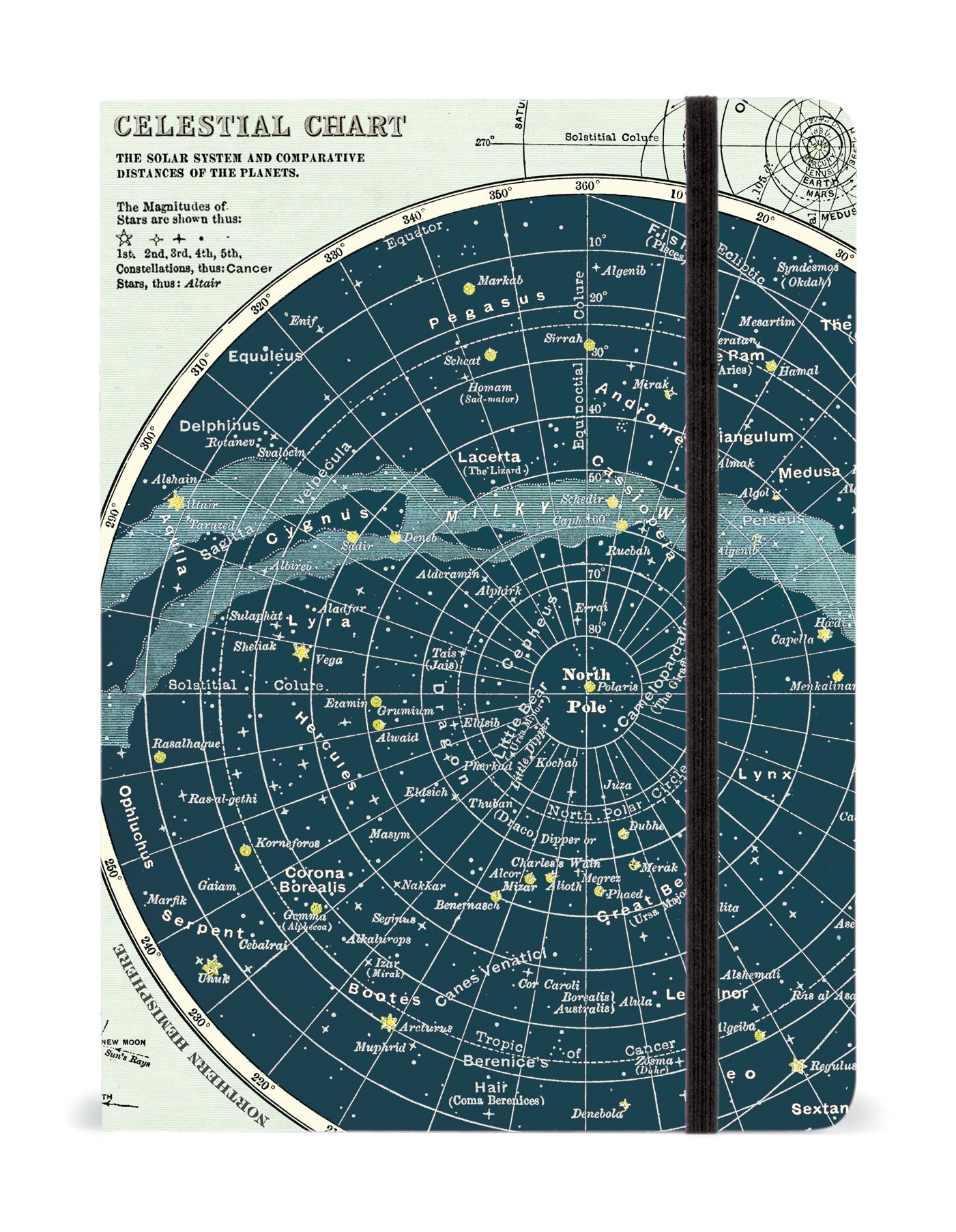 Celestial Chart Large Notebook | Cavallini Cavallini & Co - Oscar & Libby's