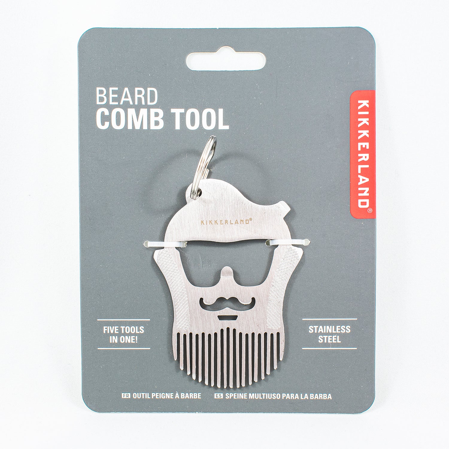 Beard Comb Tool Kikkerland - Oscar & Libby's