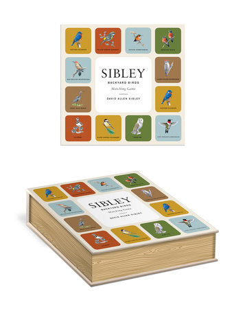 Sibley Backyard Birds Matching Game - Oscar & Libby's