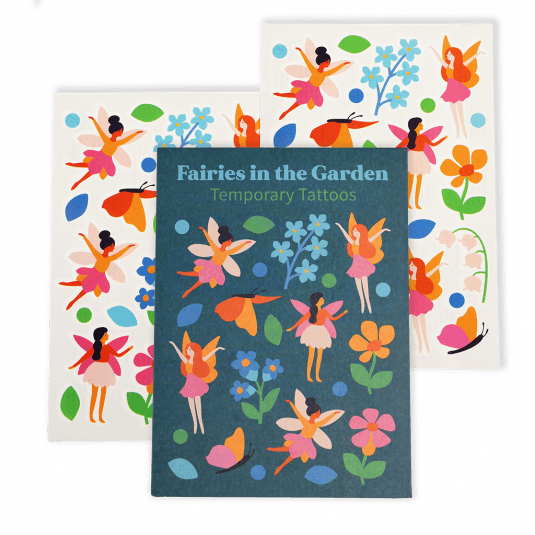 Temporary Tattoos | Faeries in the Garden - Oscar & Libby's