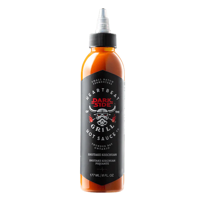 Heartbeat | Dark Side of the Grill Shitake Szechuan Hot Sauce - Oscar & Libby's