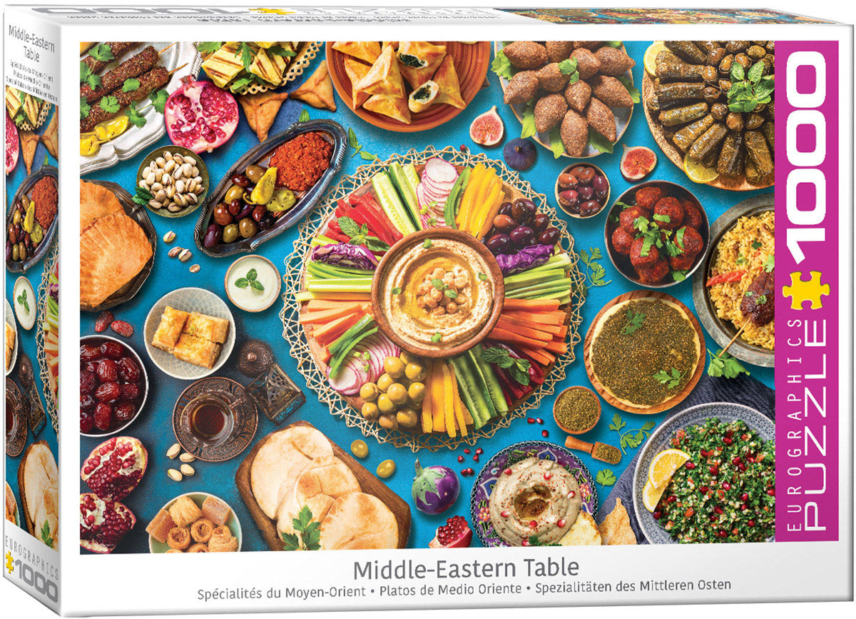 Eurographics | Middle Eastern Table 1000 piece puzzle Eurographics - Oscar & Libby's