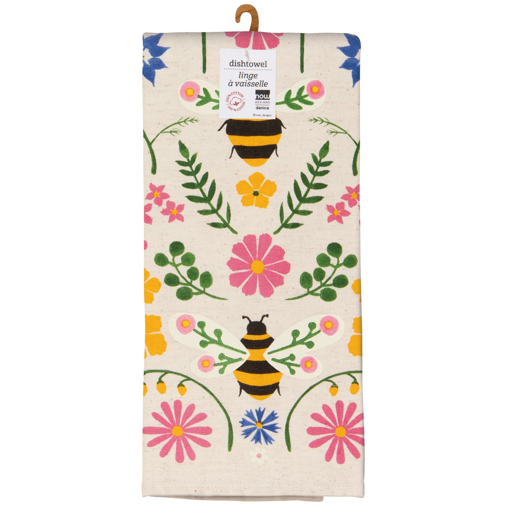Now Designs | Bee Garden Dish Towel