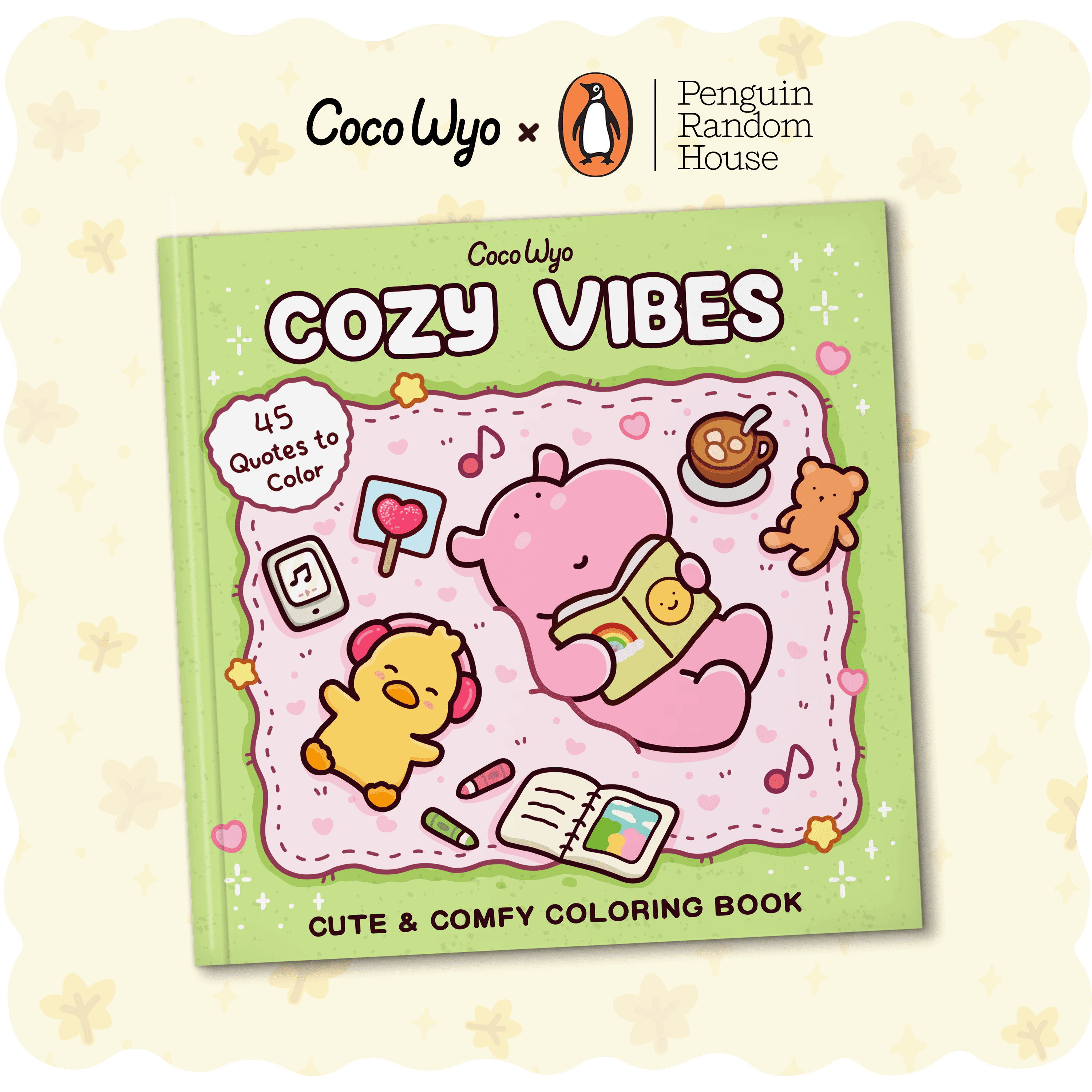 Cozy Vibes Colouring Book | Coco Wyo