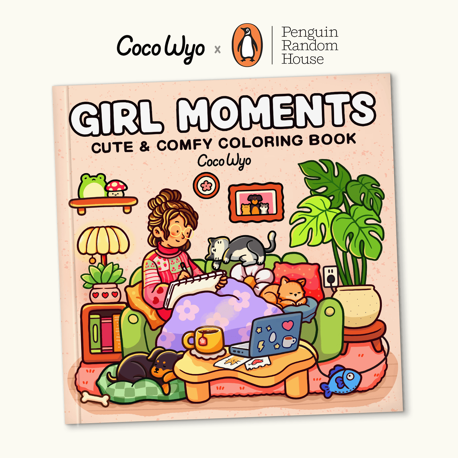 Coco Wyo | Girl Moments Colouring Book