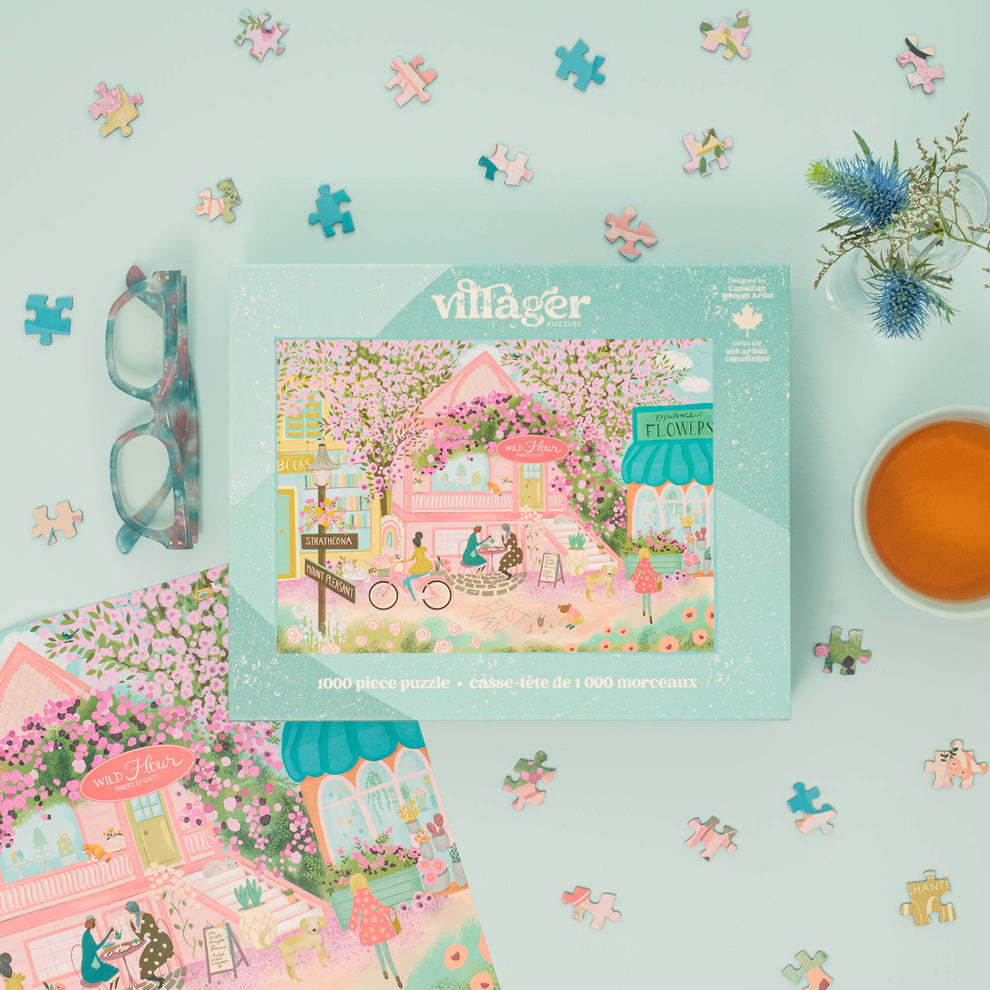 Villager | City in Bloom 1000-Piece Puzzle