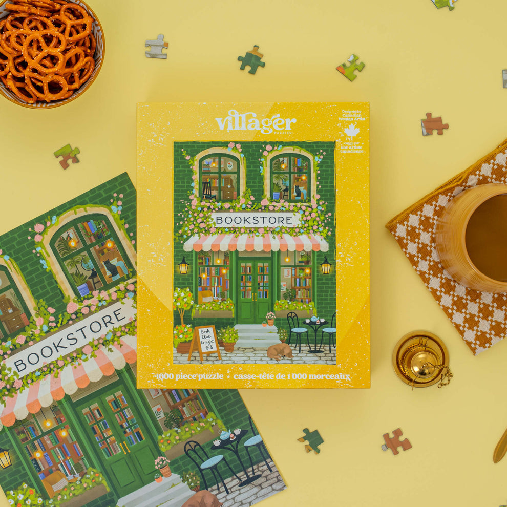 Villager | Emerald Bookstore 1000-Piece Puzzle