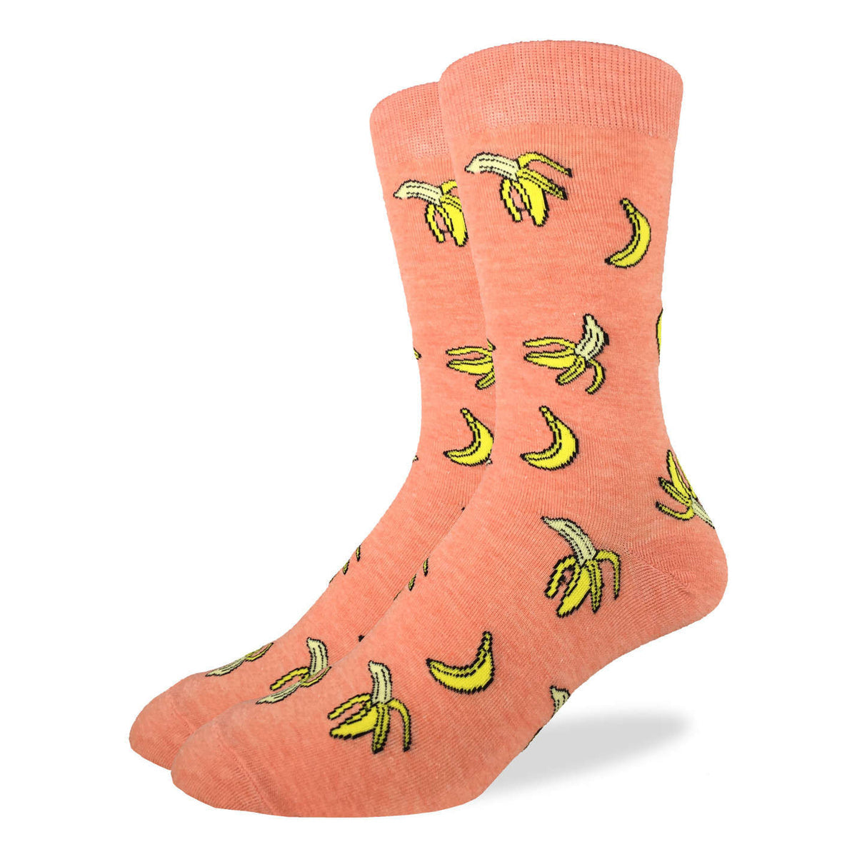 Good Luck Sock | Men's Crew | Orange Banana