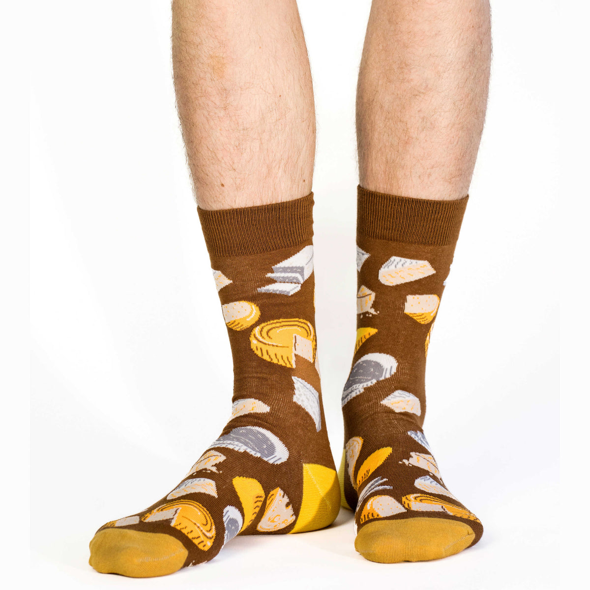 Good Luck Sock | Men's Crew | Cheese