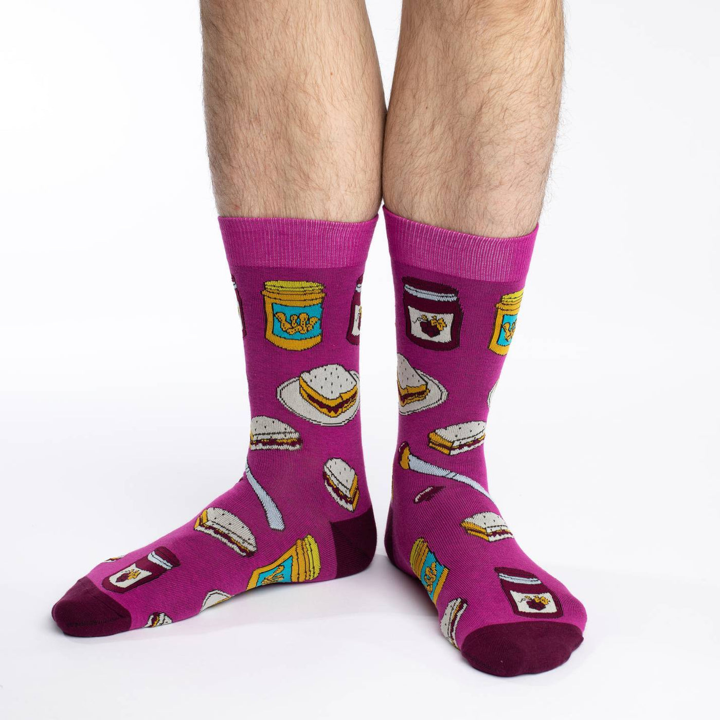 Good Luck Sock | Men's Crew | Peanut Butter & Jam