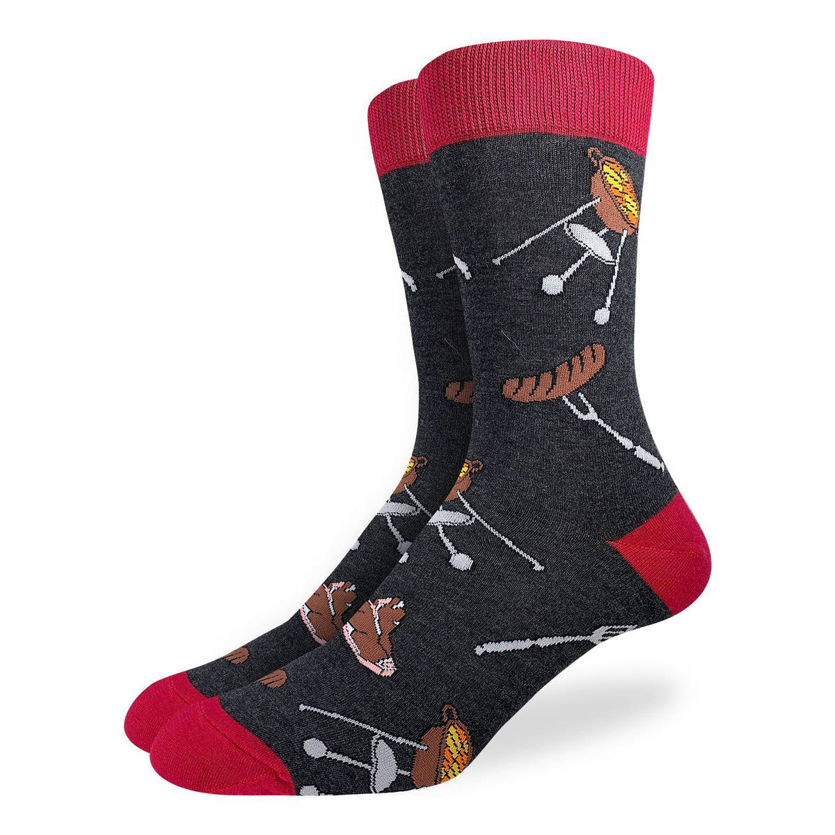 Good Luck Sock | Men's Crew | BBQ