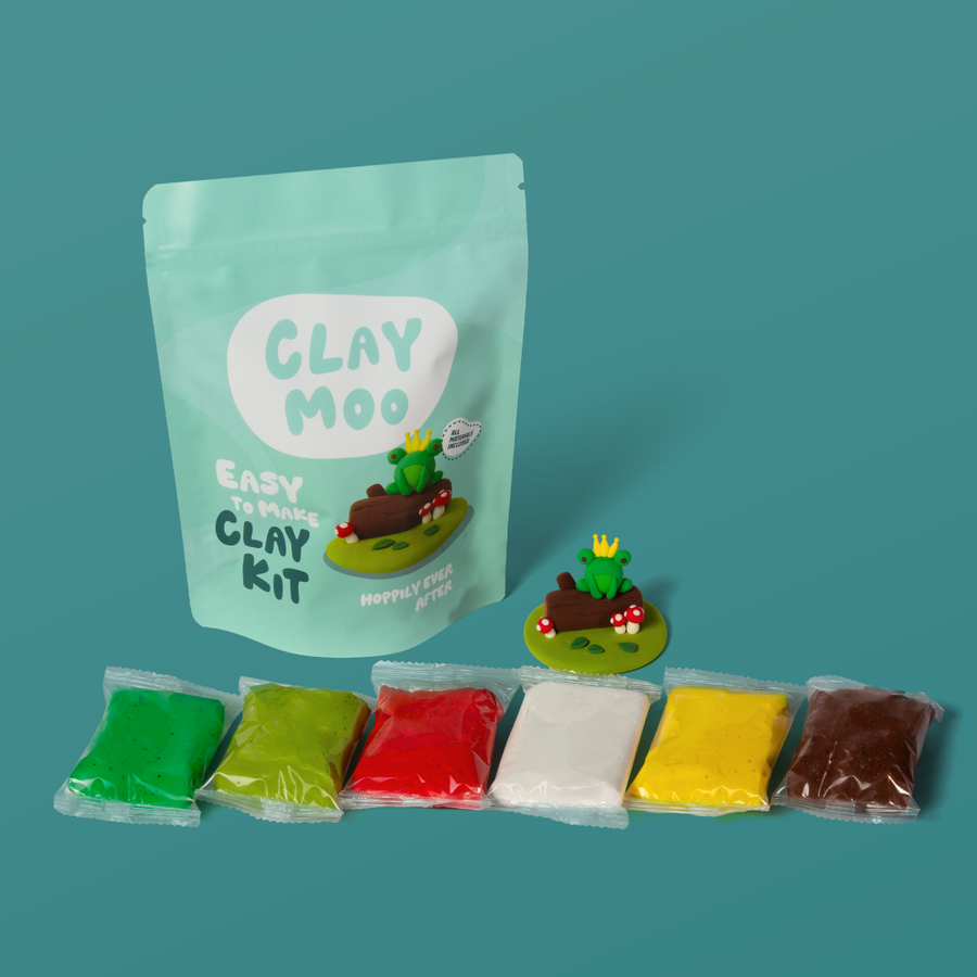Claymoo | Hoppily Ever After Air Dry Clay Kit