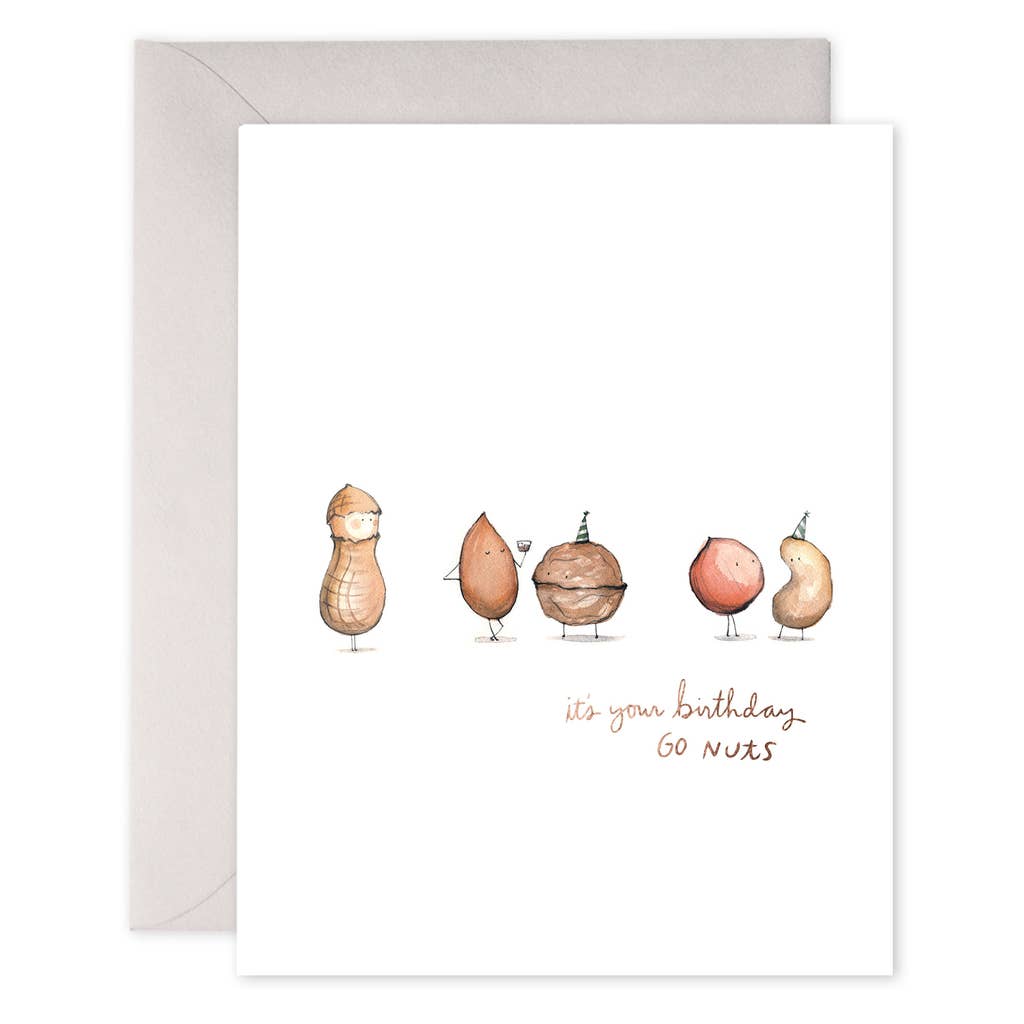E. Frances | Go Nuts Birthday Card