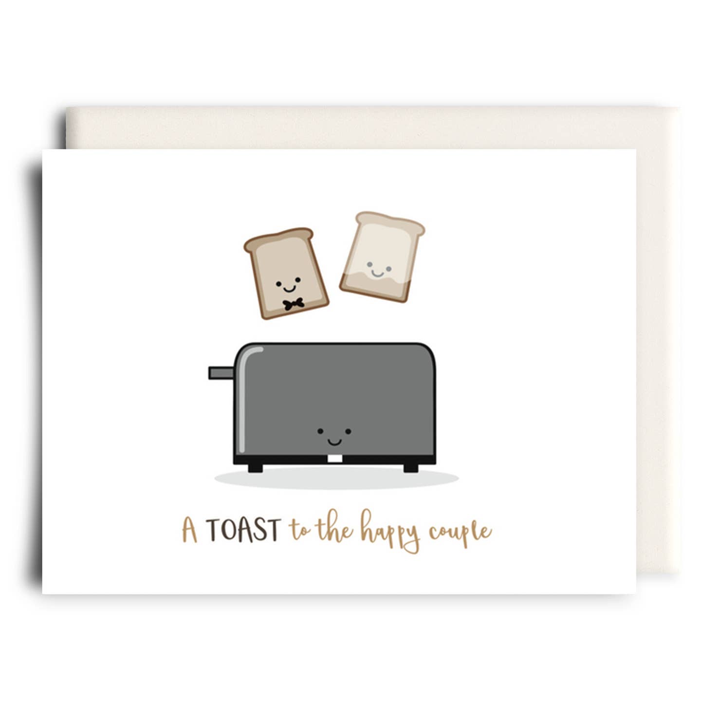 Inkwell Cards | A Toast To The Happy Couple Wedding Card