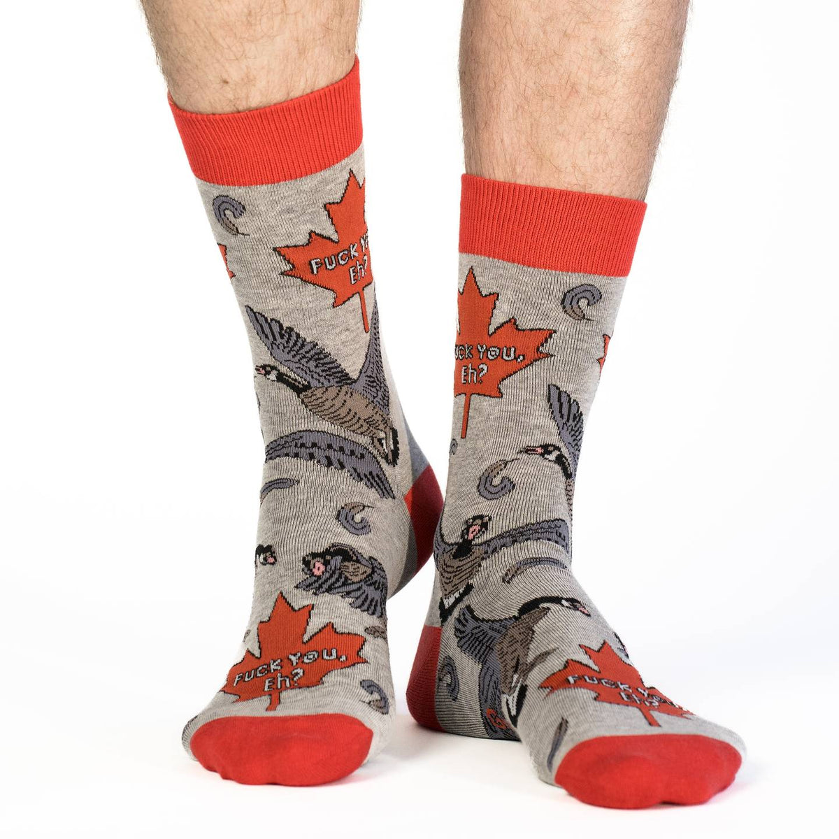 Good Luck Sock | Men's Crew | Mean Canada Goose