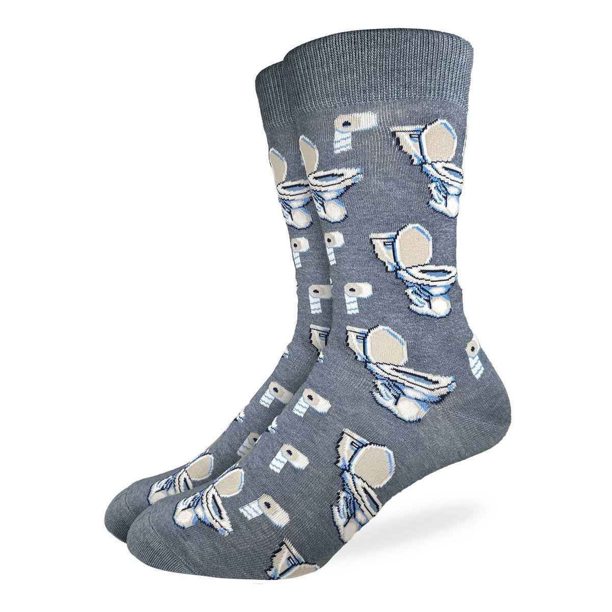 Good Luck Sock | Men's Crew | Toilets