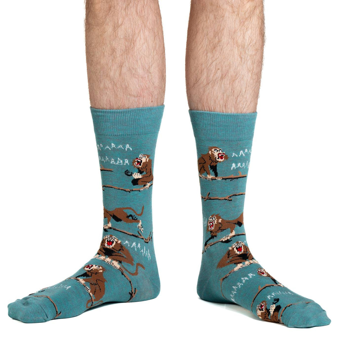 Good Luck Sock | Men's Crew | Howler Monkeys
