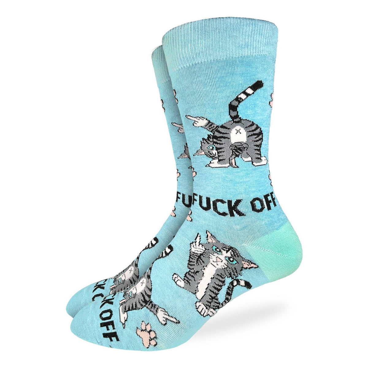 Good Luck Sock | Men's Crew | F Off Cats